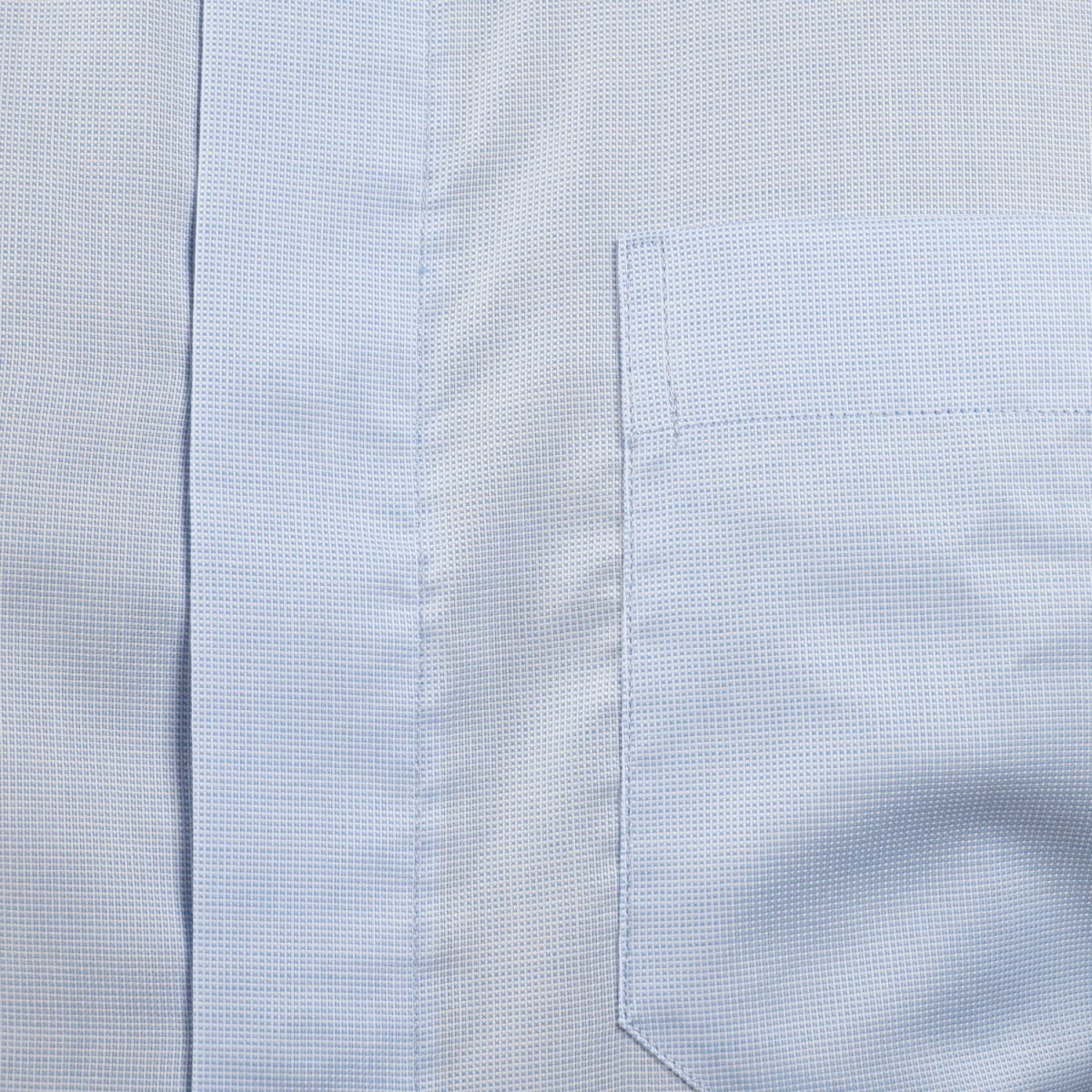 Camicia Sacerdotale Puro Cotone Celeste o Grigio Perla Manica Corta NO STIRO - immagine 7